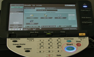 Konika Start Button