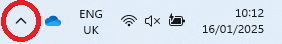 Windows Hidden Icons